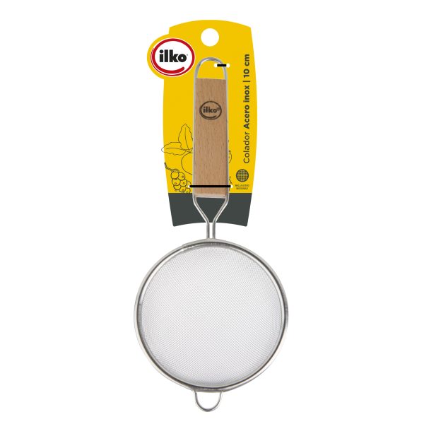 COLADOR 10 CM M/METAL M/ACERO